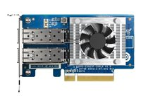 QNAP QXG-25G2SF-CX6 - Netværksadapter - PCIe 4.0 x8 lavprofil - 25 Gigabit SFP28 x 2 - for QNAP TS-H2490FU QXG-25G2SF-CX6