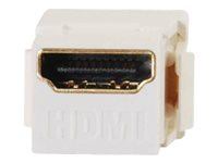C2G Snap-In HDMI Keystone Insert Module - Modular indlæg - HDMI - hvid 81302