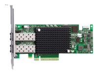 Emulex LightPulse LPe16002-M6 - Netværksadapter - PCIe lavprofil - 16Gb Fibre Channel x 2 - for MXA UCS C220 M3; UCS C220 M3, C240 M3, C420 M3, Managed C240 M3 UCSC-PCIE-E16002=
