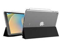 Gear4 Crystal Palace - Flipomslag til tablet - Tritan Renew, D3O Crystalex - klar - 10.2" - for Apple 10.2-inch iPad (7. generation, 8. generation, 9. generation) 702011066