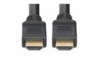 StarTech.com 10m Active HDMI 2.0 Cable, CMP, Plenum Rated, 4K 60Hz - High Speed - HDMI-kabel - HDMI han til HDMI han - 10 m - afskærmet - sort - 4K60 Hz support, HDR10 support, aktiv, Ensrettet HD2AP-10M-HDMI-CABLE