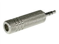 C2G - Lyd adapter - mini-phone stereo 3.5 mm han til stereostik hun 80462