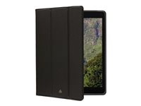 dbramante1928 Milan - Flipomslag til tablet - fuldkornet stenet læder - natsort - 10.2" - for Apple 10.2-inch iPad (9. generation) MLIPPBBL5645