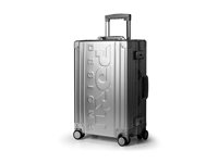 PORT VAL - Spinner til tøj - hardside - aluminium - grå 100150