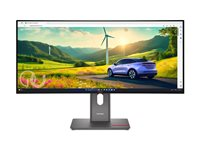 Lenovo ThinkVision P34WD-40 - LED-skærm - kurvet - 34" 64ADGAR1EU