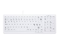 Active Key MedicalKey AK-C7000 - Tastatur - USB - Nordisk - hvid AK-C7000F-UVS-W/NOR