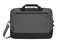 Targus Cypress Briefcase with EcoSmart - Bæretaske til notebook - 15.6" - grå TBT92602GL
