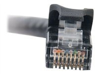 C2G Cat6 Booted Unshielded (UTP) Crossover Patch Cable - Krydskabel - RJ-45 (han) til RJ-45 (han) - 7 m - UTP - CAT 6 - formet, knastfri, strenget - sort 83545