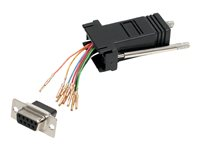 StarTech.com DB9 to RJ45 Modular Adapter - F/F - Serial adapter - DB-9 (F) to RJ-45 (F) - GC98FF - Seriel adapter - DB-9 (hun) til RJ-45 (hun) - for P/N: ICUSB2324852, ICUSB422 GC98FF