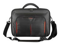 Targus Classic Clamshell - Bæretaske til notebook - 14" - sort, rød CN414EU