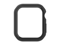 Belkin SCREENFORCE TemperedCurve - Støddæmper til smart watch - skærmbeskytter - polykarbonat, hærdet glas (9H) - sort OVG003ZZBK-REV
