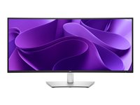 Dell Pro 34 Plus USB-C Hub Monitor P3425WE - LED-skærm - kurvet - 34.1" - 3440 x 1440 UWQHD @ 100 Hz - IPS - 350 cd/m² - 1500:1 - 5 ms - HDMI, DisplayPort, USB-C - BTO - med 3 års Basic Hardware Service with Advanced Exchange efter fjerndiagnose DELL-P3425WE