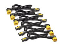 APC - Strømkabel - power IEC 60320 C13 til IEC 60320 C14 - 10 A - 1.22 m - 90° stikforbindelse - sort - Nordamerika - for P/N: SCL500RMI1UC, SCL500RMI1UNC, SMT3000I-AR, SMT3000R2I-AR, SMTL750RMI2UC, SRT1500RMXLI AP8704R-NA