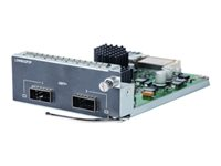 HPE 2-port QSFP+ Module - Ekspansionsmodul - 40Gb Ethernet x 2 - for HPE 5510 2-port QSFP+ Module JH155A