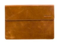 dbramante1928 Lyngby Envelope Generic Stand - Beskyttende kasse til tablet - fuldnarvet læder - tan - 10" LNG1GT000811