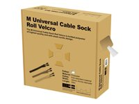 Multibrackets M Universal Cable Sock Touch Fastener - Kabelorganisator - hvid 7350022732865