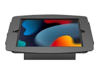 Compulocks iPad Air 10.9" (4-5th Gen) Space Enclosure AV Conference Room Capsule - Monteringssæt (fod til stativ, indelukke, monterings-hardware) - 25° synsvinkel - for tablet - kiosk - låsbar - højglansaluminium - sort - skærmstørrelse: 10.9" - monteringsgrænseflade: 100 x 100 mm - vægmonterbar, på disk - for Apple 10.9-inch iPad Air (4. generation, 5. generation) 341B109IPDSB