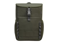 HP Laptop Backpack - Rygsæk til notebook - modulær - 15.6" - grå, grøn 9J496AA