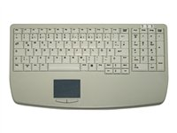 Active Key IndustrialKey AK-7410 - Tastatur - USB - US International - hvid AK-7410-GU-W/US