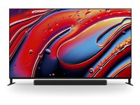 Sony Bravia 9 Professional Displays FWD-75XR90 - 75" Diagonal klasse (74.5" til at se) LED-bagbelyst LCD TV - QLED - digital skiltning - Smart TV - Google TV - 4K UHD (2160p) 3840 x 2160 - HDR - Direct LED, Mini-LED - mørk sølv, vibrationsfinish FWD-75XR90
