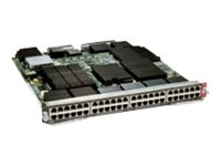Cisco 48-Port 1 Gigabit Copper Ethernet Module with DFC4XL - Ekspansionsmodul - Gigabit Ethernet x 48 - for Catalyst 6503-E, 6504-E, 6506-E, 6506-E IDSM-2, 6509-E, 6509-E 10Gig, 6513-E WS-X6848-TX-2TXL=