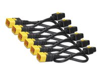 APC - Strømkabel - IEC 60320 C19 til IEC 60320 C20 - 16 A - 61 cm - haspet - sort - for P/N: SMT2200I-AR, SMT2200R2I-AR, SMT3000I-AR, SMT3000R2I-AR, SRT1500XLI, SRT2200XLI-KR AP8712S