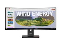 Lenovo ThinkVision T34WD-40 - LED-skærm - kurvet - 34" - HDR 64AEGAR1EU