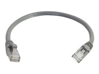 C2G Cat5e Booted Unshielded (UTP) Network Patch Cable - Patchkabel - RJ-45 (han) til RJ-45 (han) - 7 m - UTP - CAT 5e - formet, knastfri, strenget - grå 83146