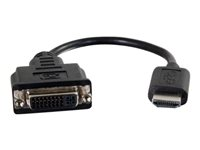 C2G HDMI to DVI-D Adapter - HDMI to Single Link DVI-D Converter - M/F - Video transformer - HDMI - DVI - sort 41352