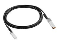 HPE Aruba Networking - 50GBase-kabel til direkte påsætning - QSFP56 til SFP56 - 3 m S1J08A