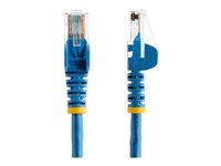 StarTech.com 3m Blue Cat5e / Cat 5 Snagless Patch Cable - Patchkabel - RJ-45 (han) til RJ-45 (han) - 3 m - UTP - CAT 5e - formet, knastfri - blå 45PAT3MBL