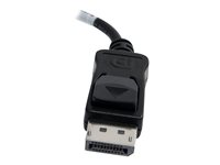 StarTech.com DisplayPort to DVI Adapter - Active Conversion - 1920x1200 - DP to DVI Single Link Converter for DVI-D Display (DP2DVIS) - DisplayPort adapter - DisplayPort (han) til DVI-D (hun) - 20 cm - sort - for P/N: DKM30CHDPD, DKM30CHDPDUE, SV231QDPU34K, TB32DP14, TB3CDK2DPUE, TB3CDOCKDP, TB3DKM2DPL DP2DVIS