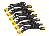 APC - Strømkabel - power IEC 60320 C13 til IEC 60320 C14 - 10 A - 1.83 m - sort - Global - for P/N: SCL500RMI1UC, SCL500RMI1UNC, SMTL750RMI2UC, SRT1500RMXLI, SRT1500XLI, SRT2200XLI-KR AP8706S-WW