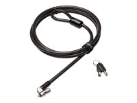 Kensington MicroSaver 2.0 Keyed Ultra Laptop Lock Supervisor Keyed - Sikkerhedskabel - sølv K64433S