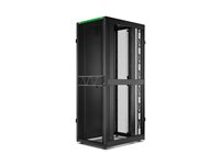 APC NetShelter SX Gen 2 - Rack kabinet - 2258 H x 800W x 1070D mm, med Sides - gulvstående - sort - 48U - 19" - TAA-kompatibel AR3187B2