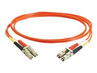 C2G LC-LC 50/125 OM2 Duplex Multimode PVC Fiber Optic Cable (LSZH) - Netværkskabel - LC multimodus (han) til LC multimodus (han) - 30 m. - fiberoptik - duplex - 50 / 125 my - OM2 - halogenfri - orange 85503