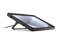Compulocks Galaxy Tab A9+ 11" Secured Kickstand - Støddæmper til tablet - støtteben - gummi - sort - for Samsung Galaxy Tab A9+ 11KS01KL