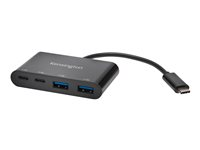 Kensington CH1000 - Hub - 2 x USB 3.1 + 2 x USB-C - desktop K39124EU