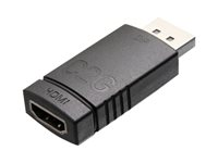 C2G DisplayPort to HDMI Adapter Converter - 4K 30Hz - Videoadapter - DisplayPort han loddet til HDMI hun loddet - sort - 4K support, formet 84285