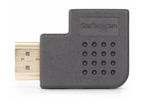 StarTech.com Right Angle HDMI 2.0 Adapter, 90-Degree HDMI Port Saver, M/F - High Speed - HDMI adapter - HDMI han til HDMI hun højrevinklet - sort - 4K60 Hz support, tovejs, passiv HDMI2HDMIMFRA