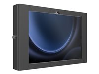 Compulocks Galaxy Tab S9/S9FE 10.9" Apex Secured Enclosure Wall Mount - Indelukke - transportabel, eksponeret front/bagsidekamera og sensorer - for tablet - låsbar - metalramme - sort - skærmstørrelse: 10.9" - gulvstandermonterbar - for Samsung Galaxy Tab S9, Tab S9 FE 109GAPXB