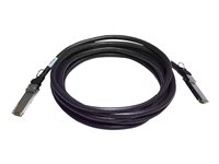 HPE X242 Direct Attach Copper Cable - Netværkskabel - QSFP+ til QSFP+ - 5 m - for HPE Aruba 2930M 24, 8325-32C, 8325-48Y8C; CX 10000, 8360-12C V2, 8360-16Y2C V2 JH236A