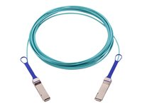 NVIDIA - 100GBase-AOC direkte påsætningskabel - QSFP til QSFP - 10 m - fiberoptik - halogenfri, Active Optical Cable (AOC) 980-9I13O-00E010