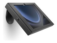 Compulocks Galaxy Tab S9/S9FE 10.9" Apex Enclosure Core Stand Black - Stativ - for tablet - låsbar - metalramme - sort - skærmstørrelse: 10.9" - for Samsung Galaxy Tab S9 FE 111B109GAPXB