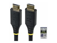 StarTech.com - Ultra High Speed - HDMI-kabel - HDMI han til HDMI han - 4 m - afskærmet - sort - passivt, 4K120 Hz support, 8K60 Hz (7680 x 4320) support HDMI21-CBL-8K60-4M