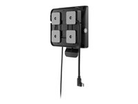 Compulocks PowerMove VESA - Stativ - for tablet - universal - sort - monteringsgrænseflade: VESA - vægmonterbar, fritstående PM01