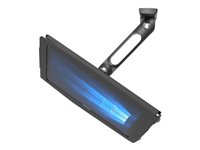 Compulocks Space Swing Tablet Arm Surface Pro 7 / Galaxy TabPro S - Indelukke - for tablet - låsbar - højglansaluminium - sort - vægmonterbar, på disk - for Microsoft Surface Pro (Midt 2017), Pro 3, Pro 4, Pro 6, Pro 7; Samsung Galaxy TabPro S 827B912SGEB