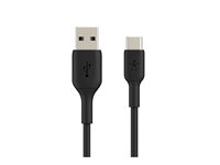 Belkin BoostCharge - USB-kabel - USB-C (han) til USB (han) - 1 m - sort CAB001BT1MBK
