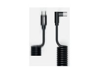 PORT Connect - USB-kabel - 24 pin USB-C (han) vinklet til 24 pin USB-C (han) lige - 1 m - fjederkabel (pakke med 10) 900054P10
