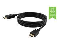 VISION Professional - Adapterkabel - DisplayPort han til HDMI han - 1 m - sort - 4K support TC 1MDPHDMI/BL